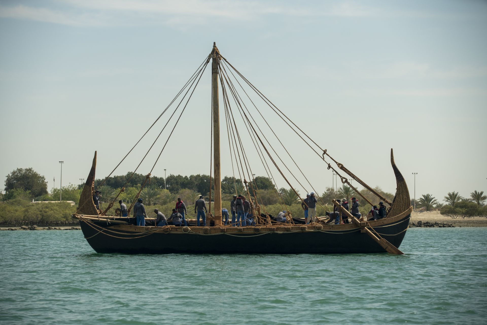 A Bronze Age Ship Sets Sail in the Persian Gulf